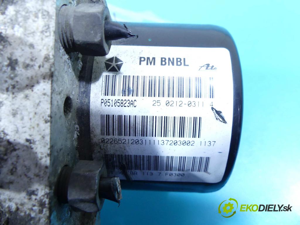 Dodge Caliber 2.0 CRD 140 HP manual 103 kW 1968 cm3 5- čerpadlo abs P05105823AC (Pumpy ABS)