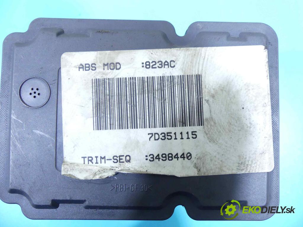 Dodge Caliber 2.0 CRD 140 HP manual 103 kW 1968 cm3 5- čerpadlo abs P05105823AC (Pumpy ABS)