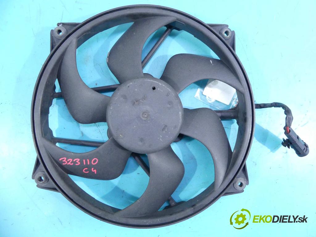 Citroen C4 I 2004-2011 1.6 16V 109 HP manual 80 kW 1587 cm3 5- Ventilátor chladiča 