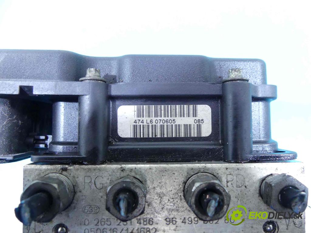 Citroen C4 I 2004-2011 1.6 16V 109 HP manual 80 kW 1587 cm3 5- čerpadlo abs 9659457180 (Pumpy ABS)