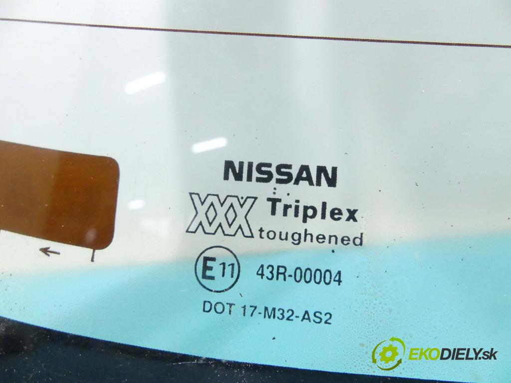 Nissan Micra K11 1992-2003 1.0 16v 68 hp manual 50 kW 998 cm3 5- sklo zadní  (Okna zadní)