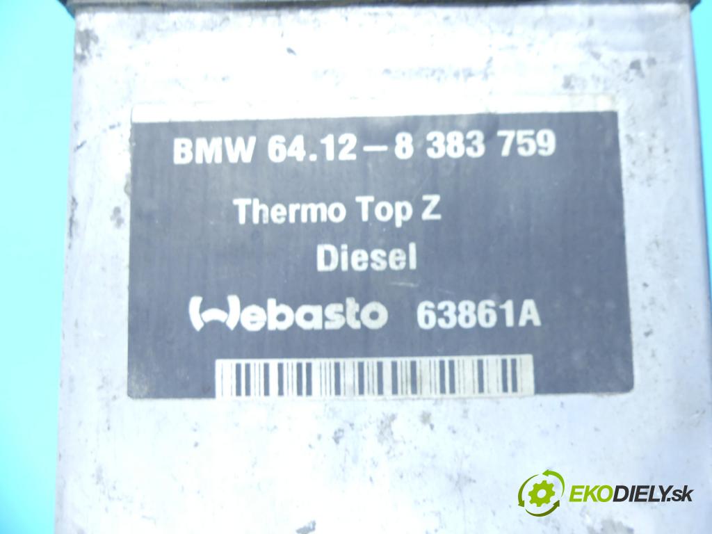Bmw 3 E46 1998-2007 2.0d 136hp manual 100 kW 1951 cm3 4- Webasto 8383759 (Webasto ohřívače)