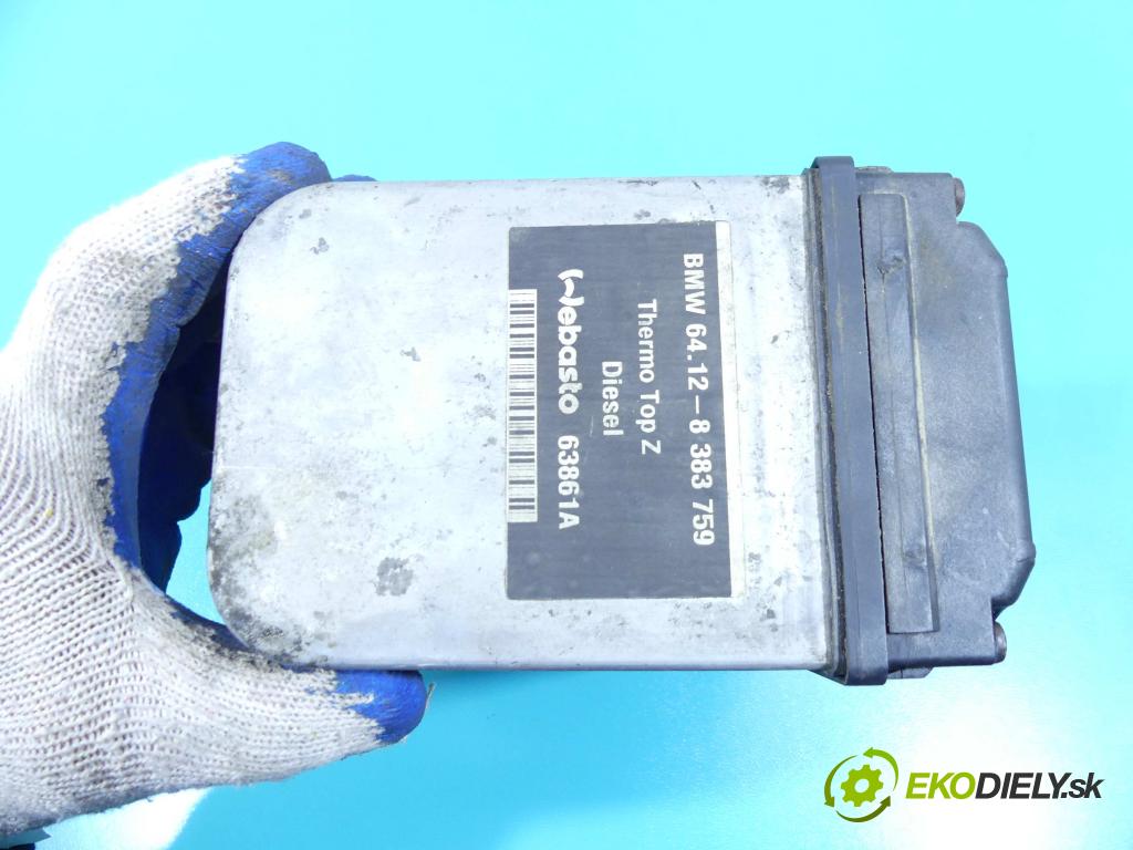 Bmw 3 E46 1998-2007 2.0d 136hp manual 100 kW 1951 cm3 4- Webasto 8383759 (Webasto ohřívače)