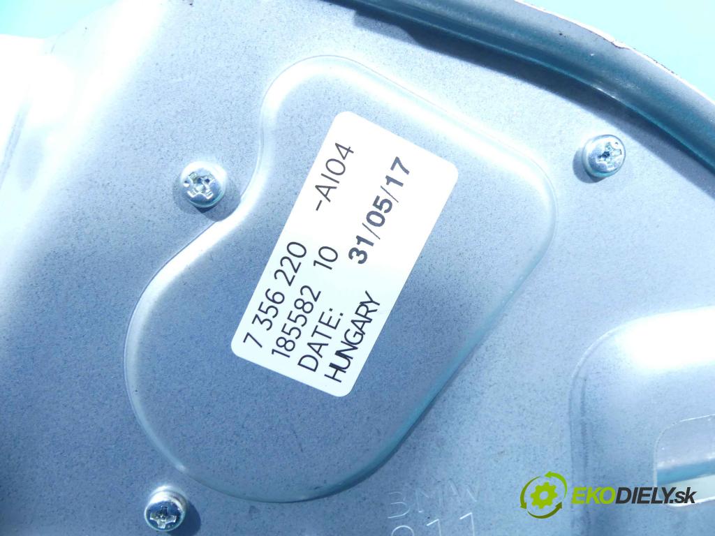 Bmw 2 F45/F46 2014-2022 2.0d 150 hp automatic 110 kW 1995 cm3 5- motor stěrače zadní 7356220