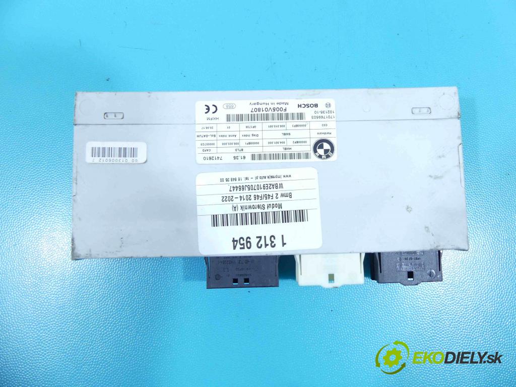 Bmw 2 F45/F46 2014-2022 2.0d 150 HP automatic 110 kW 1995 cm3 5- modul riadiaca jednotka 7412610 (Ostatné)