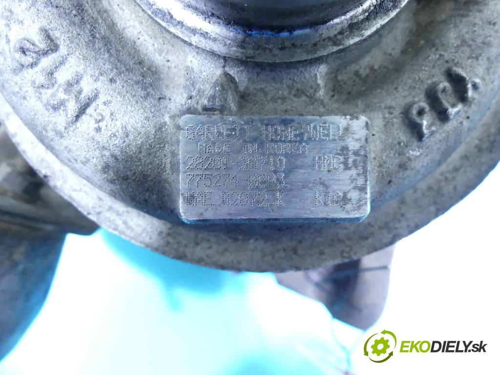 Kia Ceed I 2006-2012 1.6 crdi 116 HP manual 85 kW 1582 cm3 5- turbodúchadlo, turbo 775274-0003 (Turbodúchadlá (kompletné))