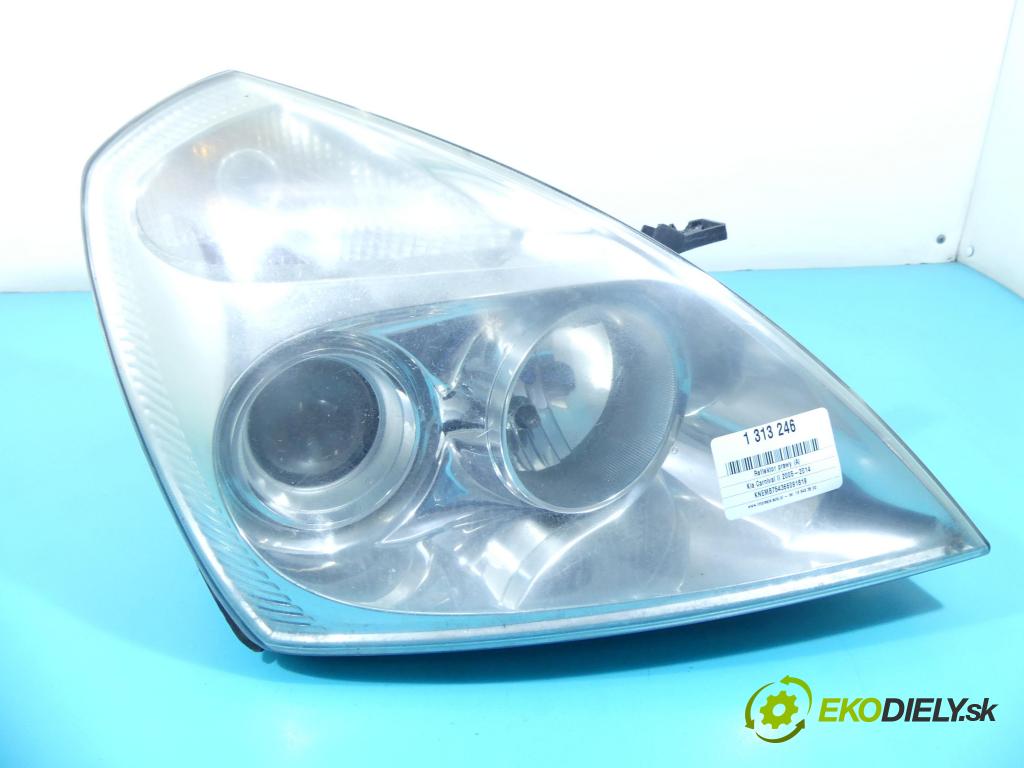 Kia Carnival II 2005-2014 2.9 crdi 185 HP automatic 136 kW 2902 cm3 5- Reflektor: pravý 92102-4D0XX (Pravé)