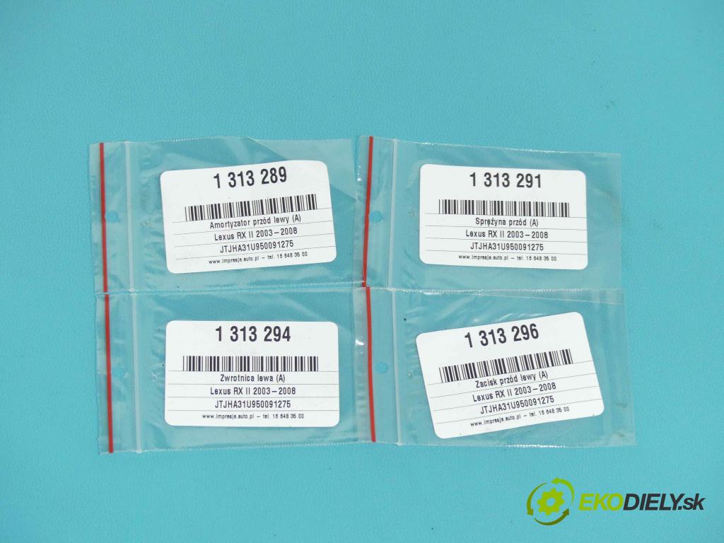 Lexus RX II 2003-2008 3.3 V6 232KM automatic 171 kW 3302 cm3 5- náboj ľavé (Náboje)