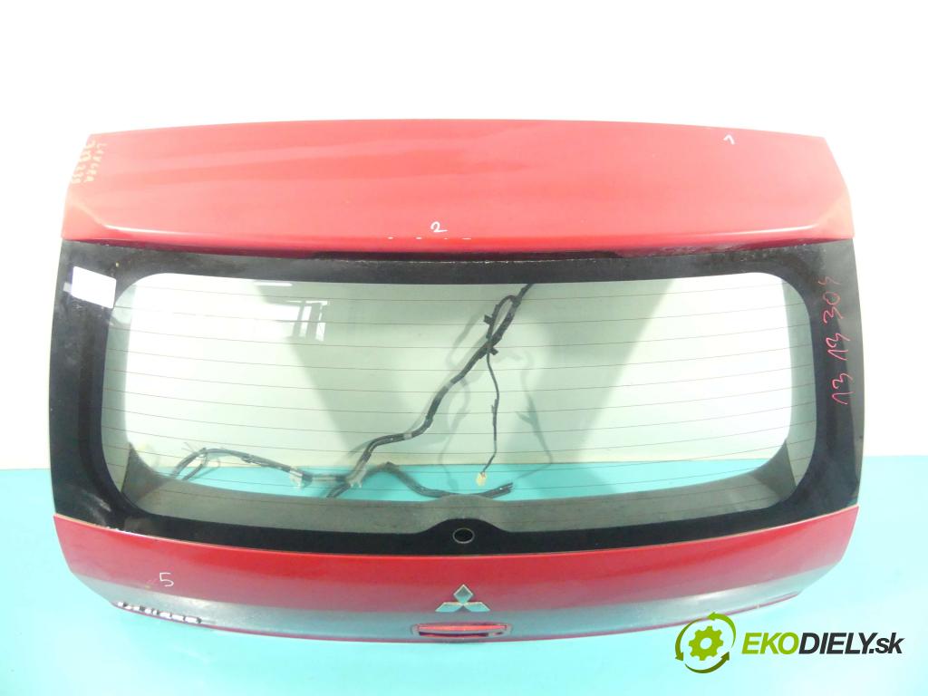 Mitsubishi Lancer VII 2001-2013 1.6 16v 98 hp manual 72 kW 1584 cm3 5- zadní kufrové dveře  (Zadní kapoty)