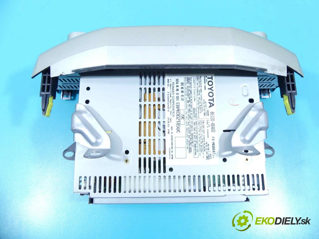 Lexus RX II 2003-2008 3.3 V6 232KM automatic 171 kW 3302 cm3 5- Radio originál 86120-48460