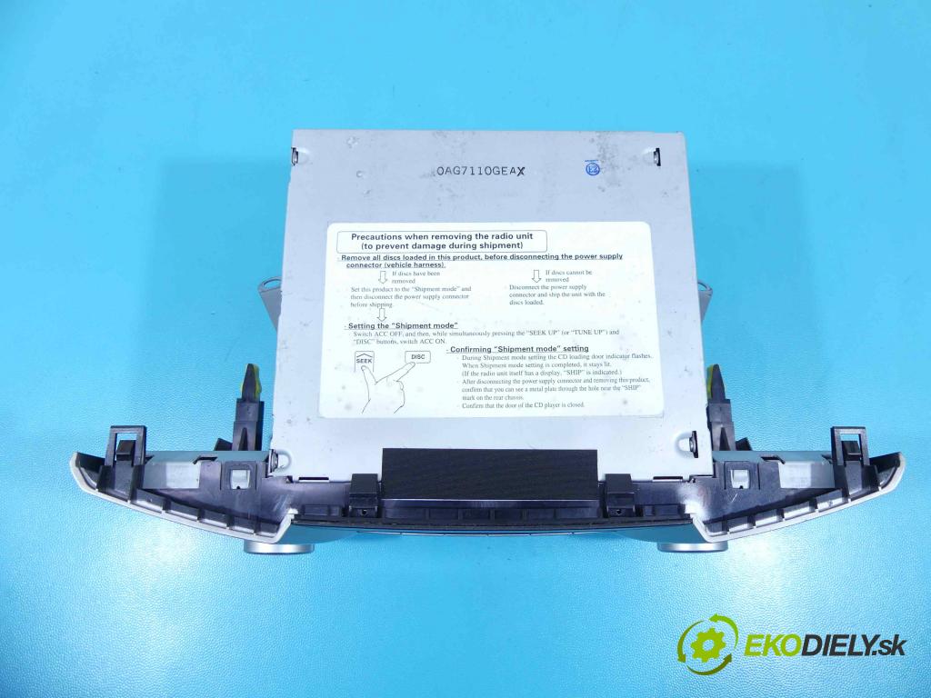 Lexus RX II 2003-2008 3.3 V6 232KM automatic 171 kW 3302 cm3 5- Radio originál 86120-48460