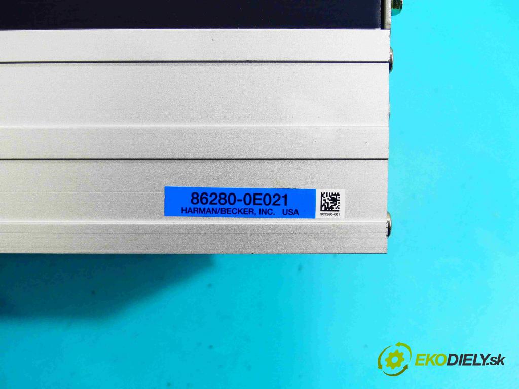 Lexus RX II 2003-2008 3.3 V6 232KM automatic 171 kW 3302 cm3 5- Zesilovač: 86280-0E021 (Zosilňovače)