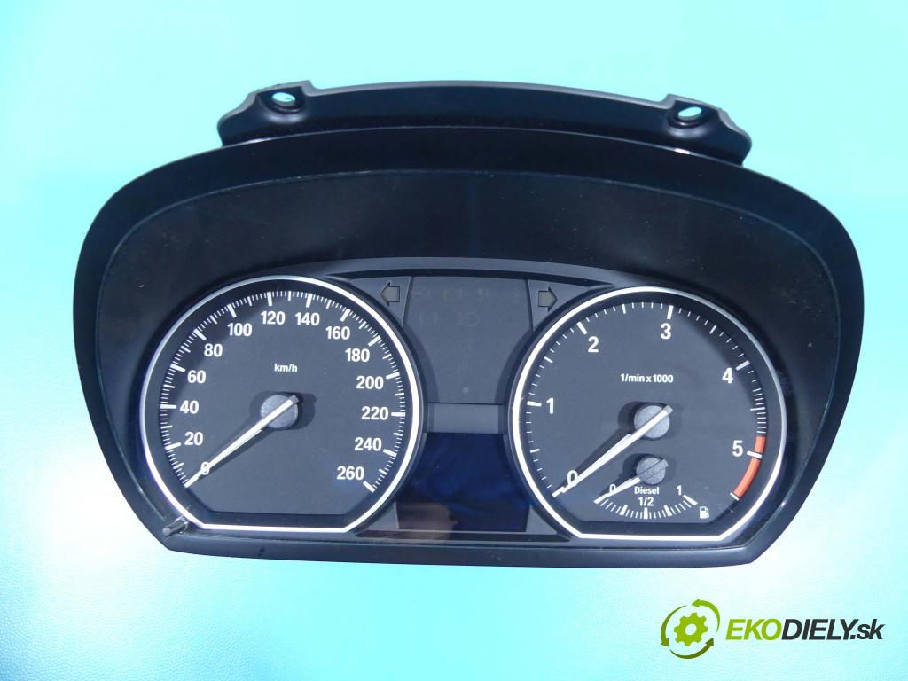 Bmw 1 E87 2004-2011 2.0d 177 HP manual 130 kW 1995 cm3 3- prístrojovka/ budíky 1024955 (Prístrojové dosky, displeje)