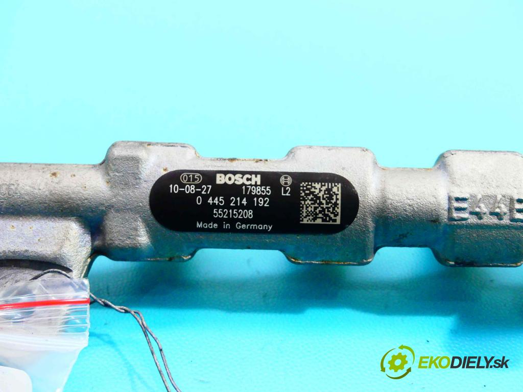 Fiat Bravo II 2007-2014 1.6 jtd 105 HP manual 77 kW 1598 cm3 5- lišta vstrekovacia 0445214192 (Vstrekovacie lišty)