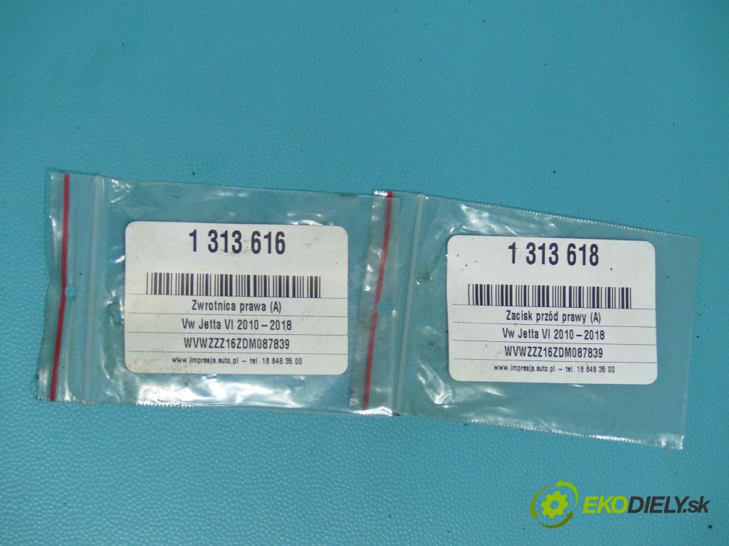 Vw Jetta VI 2010-2018 1.4 TSI 122 HP manual 90 kW 1390 cm3 4- náboj pravé (Náboje)