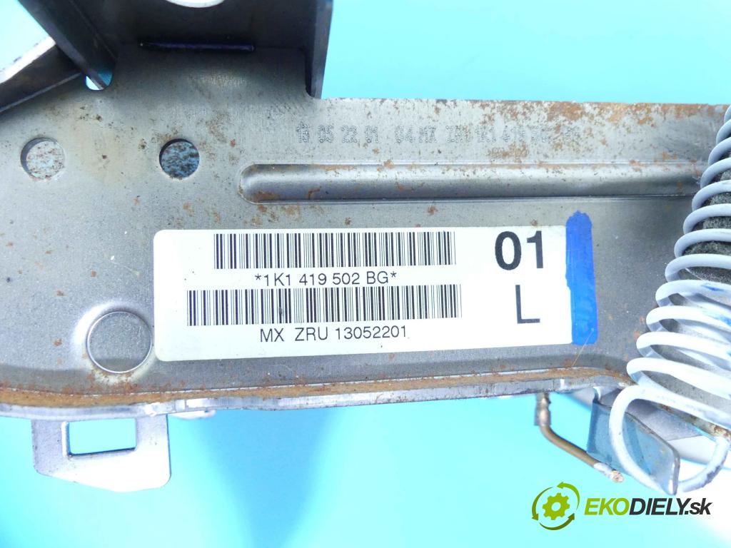 Vw Jetta VI 2010-2018 1.4 TSI 122 HP manual 90 kW 1390 cm3 4- Stĺpik volant 1K1419502BG (Tyč riadenia (volantu))