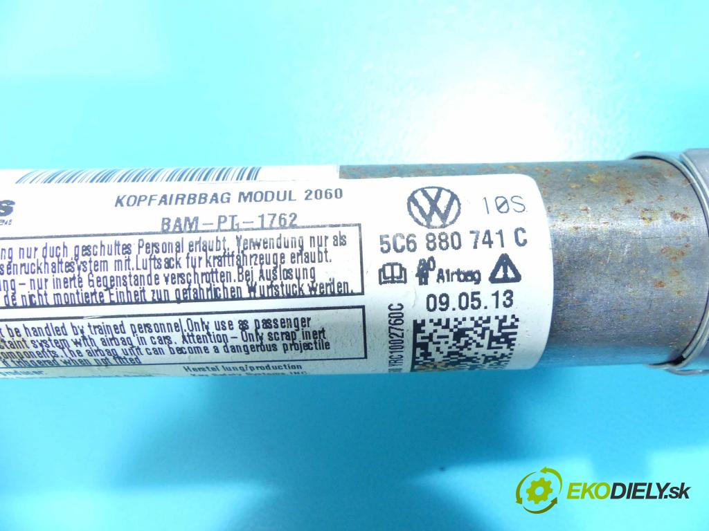 Vw Jetta VI 2010-2018 1.4 TSI 122 HP manual 90 kW 1390 cm3 4- clona ľavé 5C6880741C