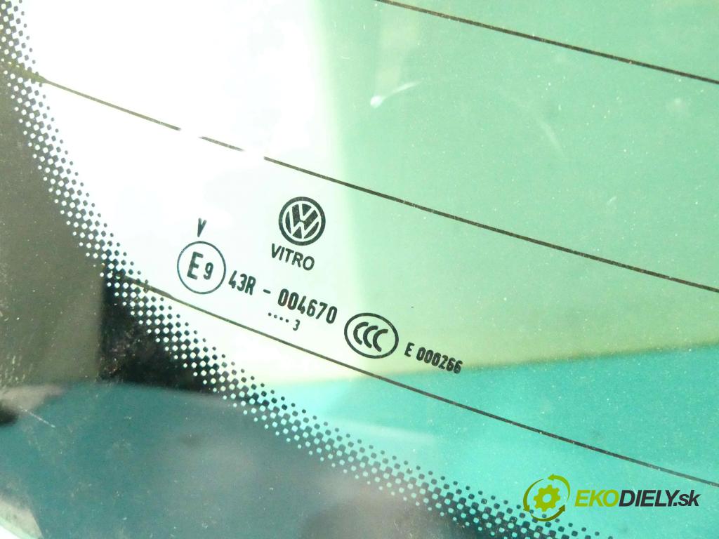 Vw Jetta VI 2010-2018 1.4 TSI 122 hp manual 90 kW 1390 cm3 4- sklo zadní  (Okna zadní)