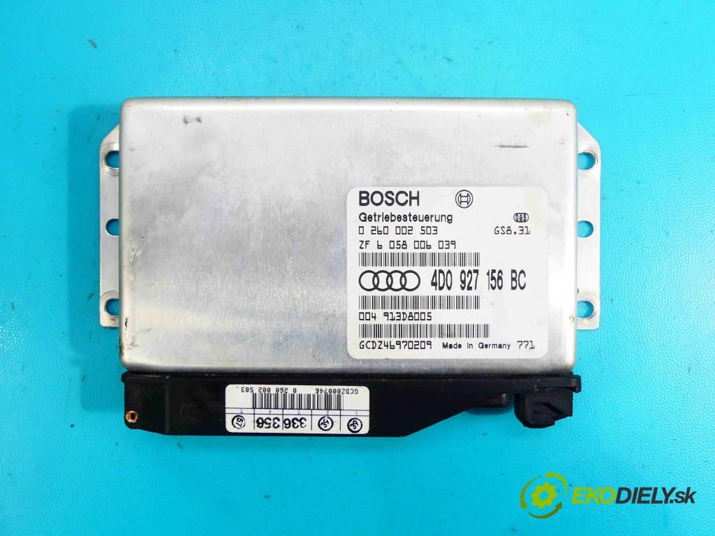 Audi A8 D2 1994-2002 3.7 V8 230 HP automatic 169 kW 3697 cm3 4- modul riadiaca jednotka 4D0927156BC (Ostatné)