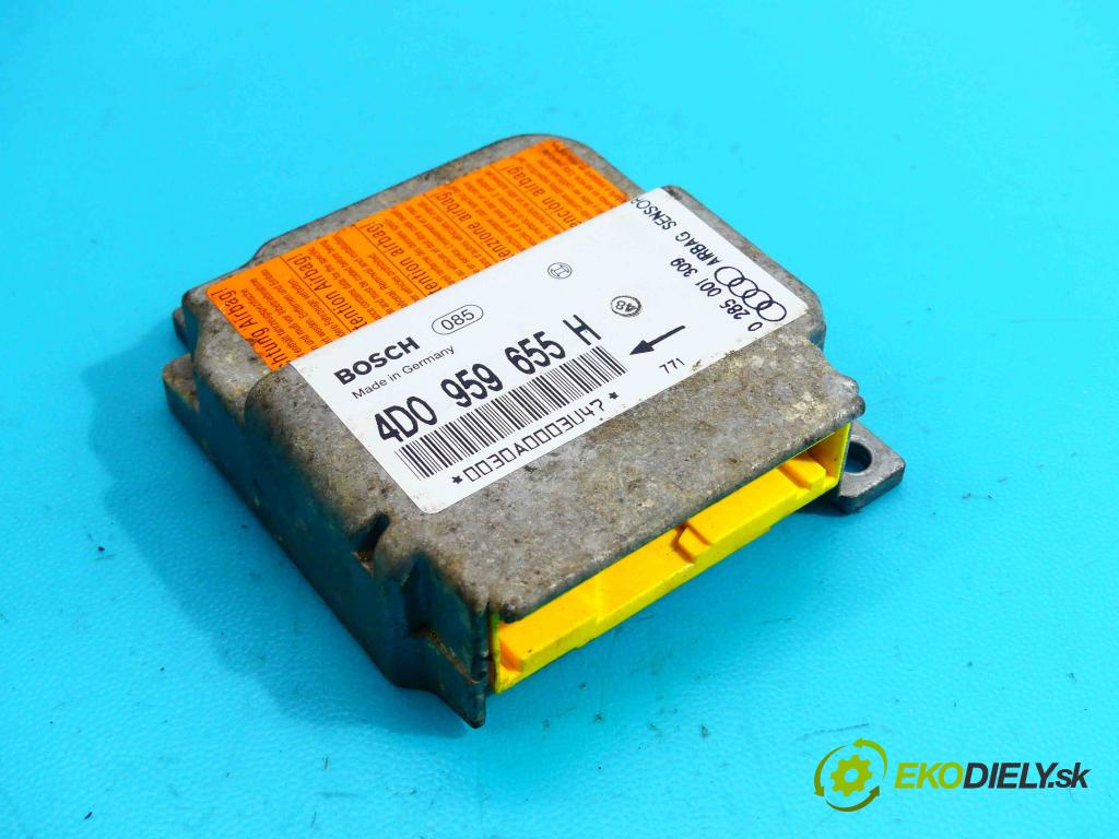 Audi A8 D2 1994-2002 3.7 V8 230 HP automatic 169 kW 3697 cm3 4- modul riadiaca jednotka 4D0959655H (Ostatné)