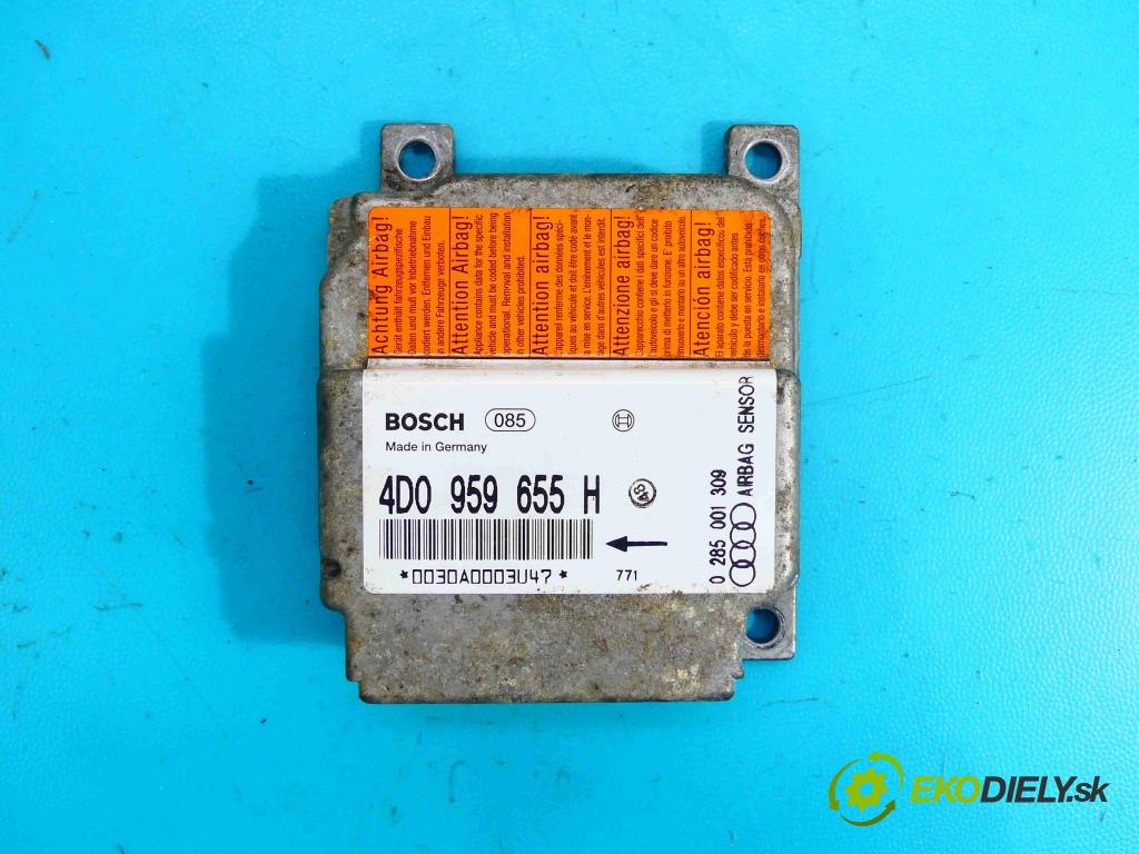 Audi A8 D2 1994-2002 3.7 V8 230 HP automatic 169 kW 3697 cm3 4- modul riadiaca jednotka 4D0959655H (Ostatné)