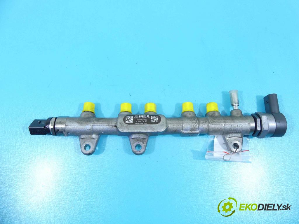 Bmw 2 F45/F46 2014-2022 2.0d 150 HP automatic 110 kW 1995 cm3 5- lišta vstrekovacia 0445214315 (Vstrekovacie lišty)