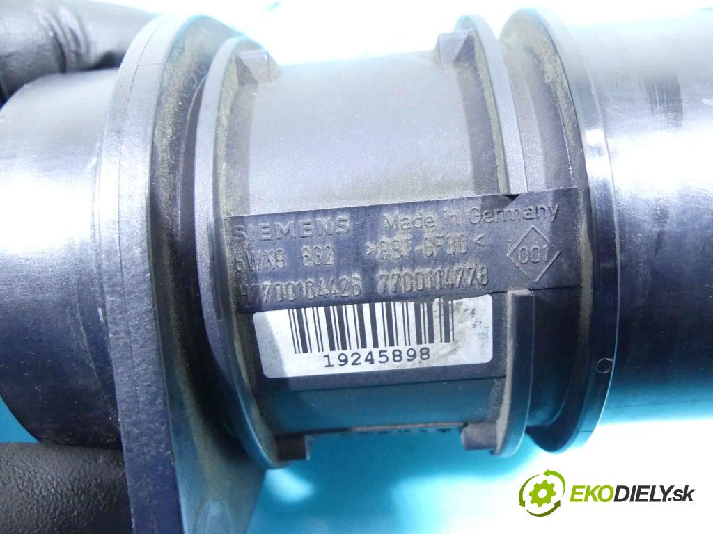 Mitsubishi Carisma 1.9 dci 102 HP manual 75 kW 1870 cm3 5- průtokoměr: 5WK9632 (Váhy vzduchu)