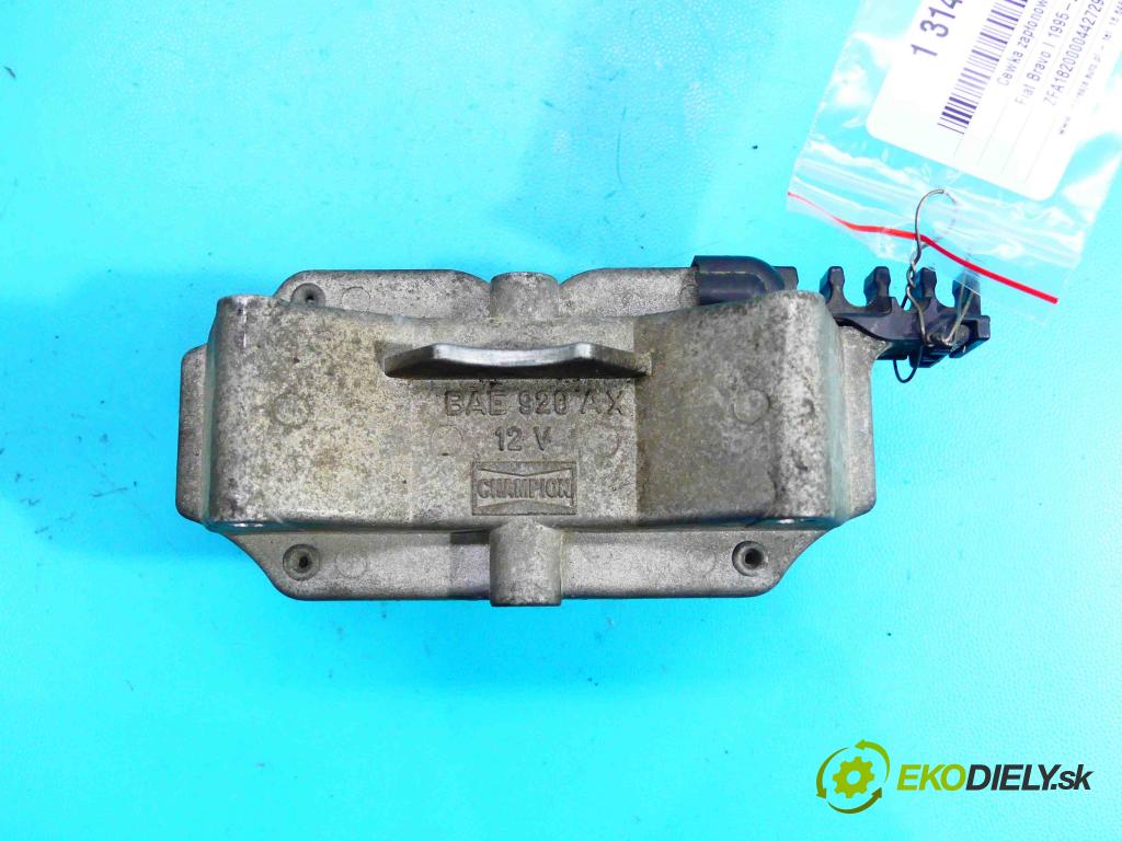 Fiat Bravo I 1995-2001 1.6 16v 103 HP manual 76 kW 1581 cm3 3- cievka zapaľovacia BAE920AX (Zapaľovacie cievky, moduly)