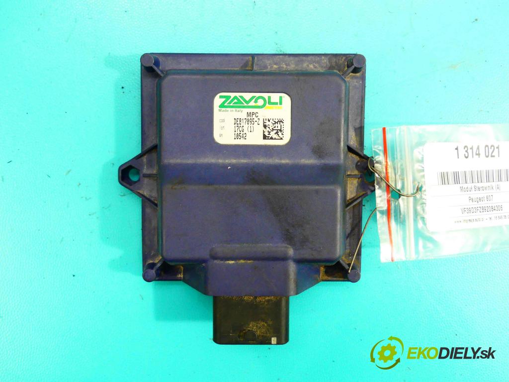 Peugeot 607 2.2 16v 158 HP manual 116 kW 2230 cm3 4- modul riadiaca jednotka ZAVOLI (Ostatné)