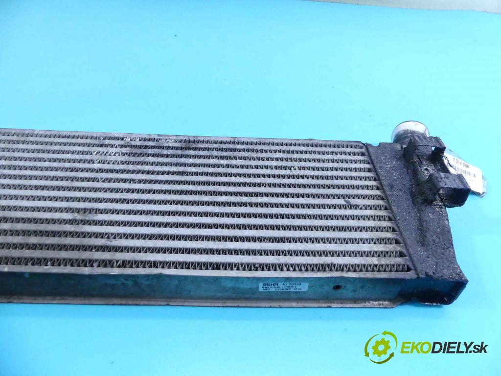 Renault Scenic II 2003-2009 1.5 dci 106 hp manual 78 kW 1461 cm3 5- Intercooler 8200115540 (Chladiče nasávaného vzduchu (intercoolery))
