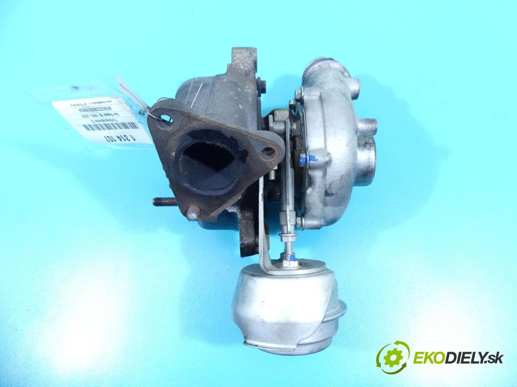 Vw Passat B5 1995-2005 1.9 tdi 90 HP manual 66 kW 1896 cm3 5- turbodúchadlo, turbo 454231-1 (Turbodúchadlá (kompletné))