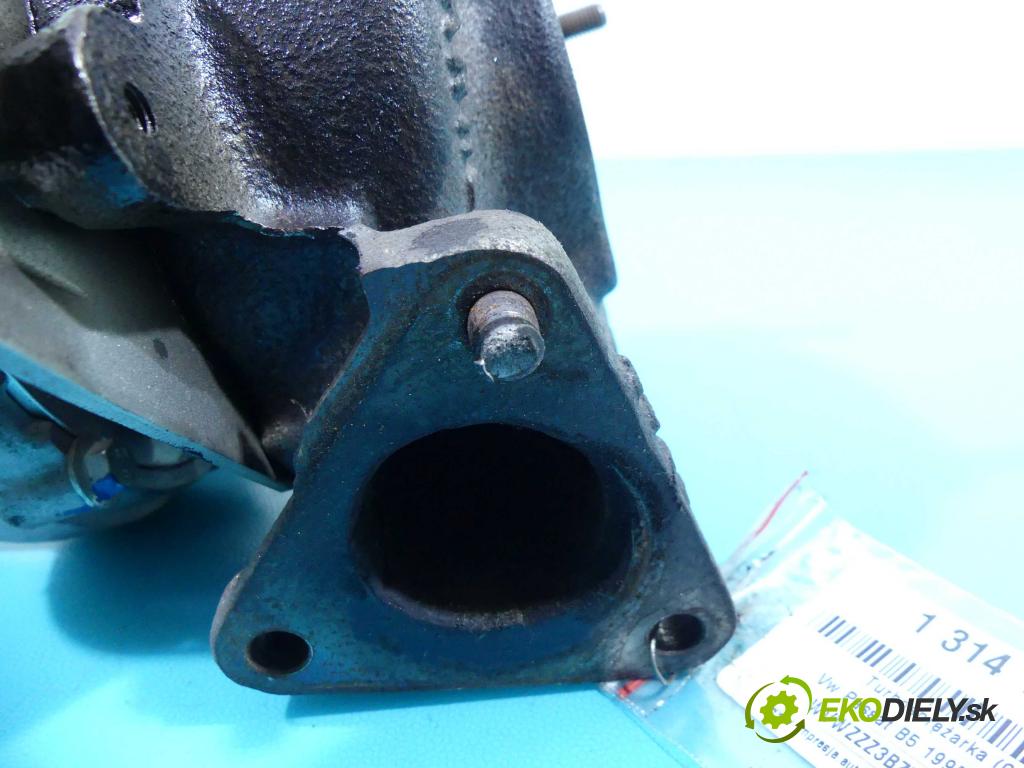 Vw Passat B5 1995-2005 1.9 tdi 90 HP manual 66 kW 1896 cm3 5- turbodúchadlo, turbo 454231-1 (Turbodúchadlá (kompletné))