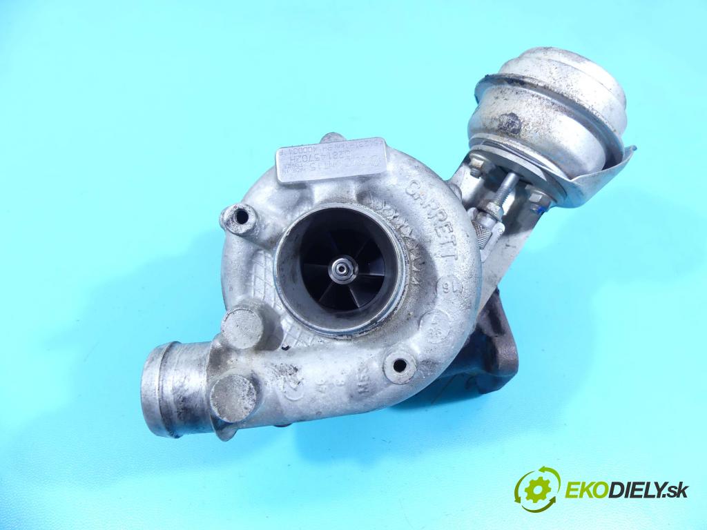 Vw Passat B5 1995-2005 1.9 tdi 90 HP manual 66 kW 1896 cm3 5- turbodúchadlo, turbo 454231-1 (Turbodúchadlá (kompletné))