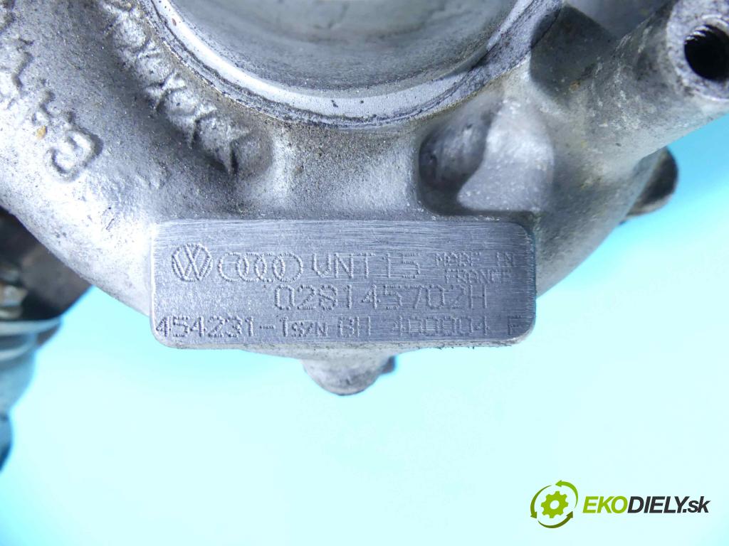 Vw Passat B5 1995-2005 1.9 tdi 90 HP manual 66 kW 1896 cm3 5- turbodúchadlo, turbo 454231-1 (Turbodúchadlá (kompletné))