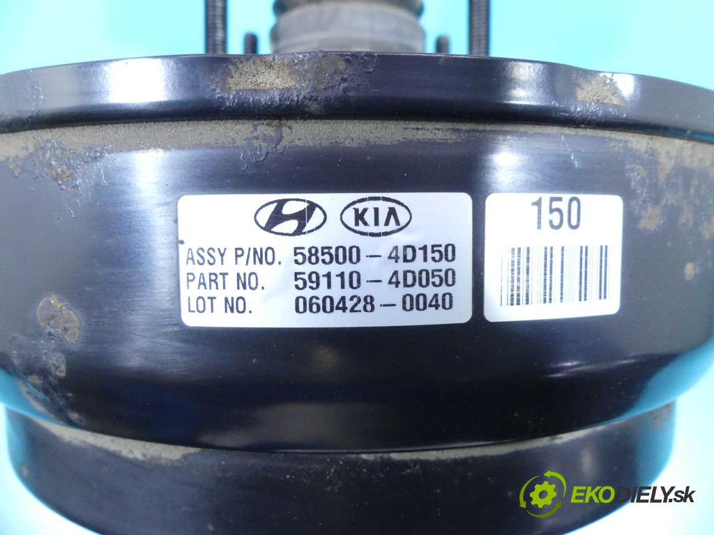 Kia Carnival II 2005-2014 2.9 crdi 185 HP automatic 136 kW 2902 cm3 5- servo brzdové 58500-4D150