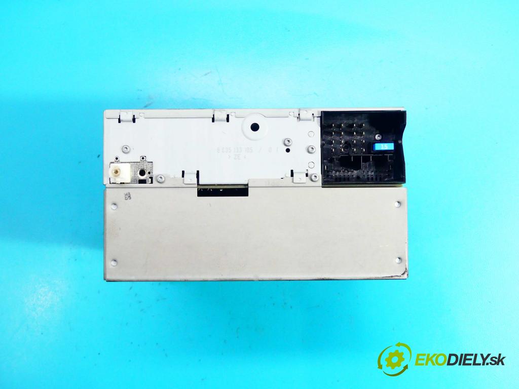 Opel Meriva A 2002-2010 1.4 16v 90 HP manual 66 kW 1364 cm3 5- Radio originál 13292085