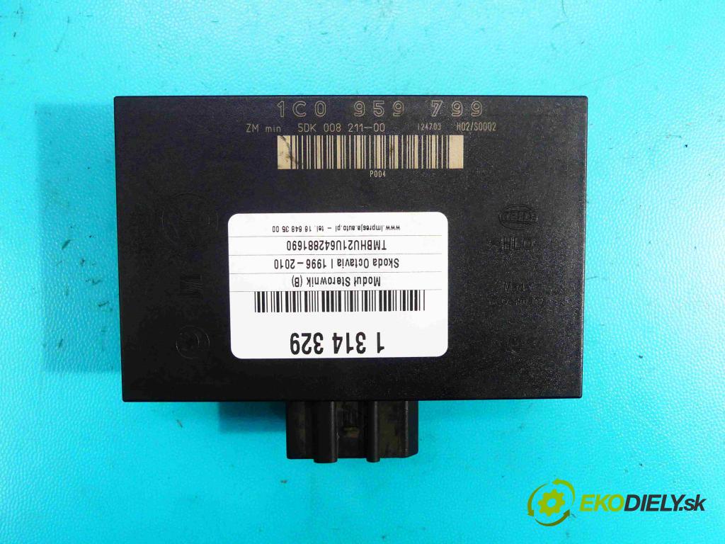 Skoda Octavia I 1996-2010 1.9 tdi 131 HP manual 96 kW 1896 cm3 5- modul riadiaca jednotka 1C0959799 (Ostatné)