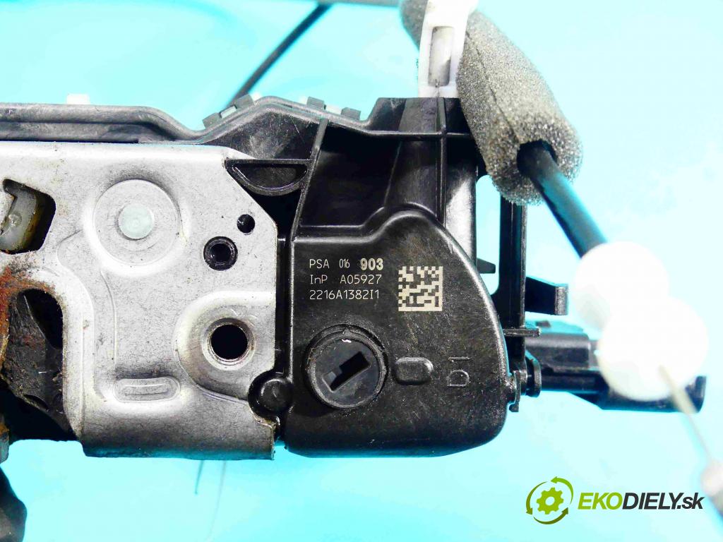 Citroen C4 Cactus 2014-2020 1.2 Tech 82 hp manual 60 kW 1199 cm3 5- zámek zadní pravý 016903