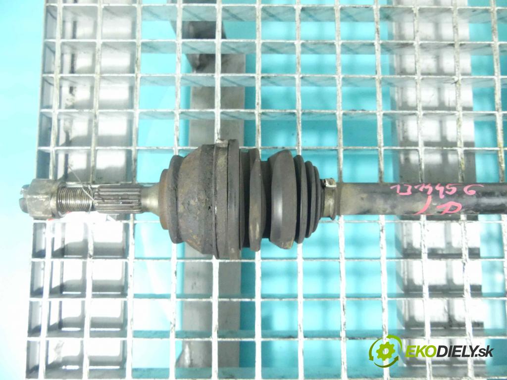 Citroen C4 Cactus 2014-2020 1.2 Tech: 82 HP manual 60 kW 1199 cm3 5- poloos ľavé 9677476580 (Poloosy)