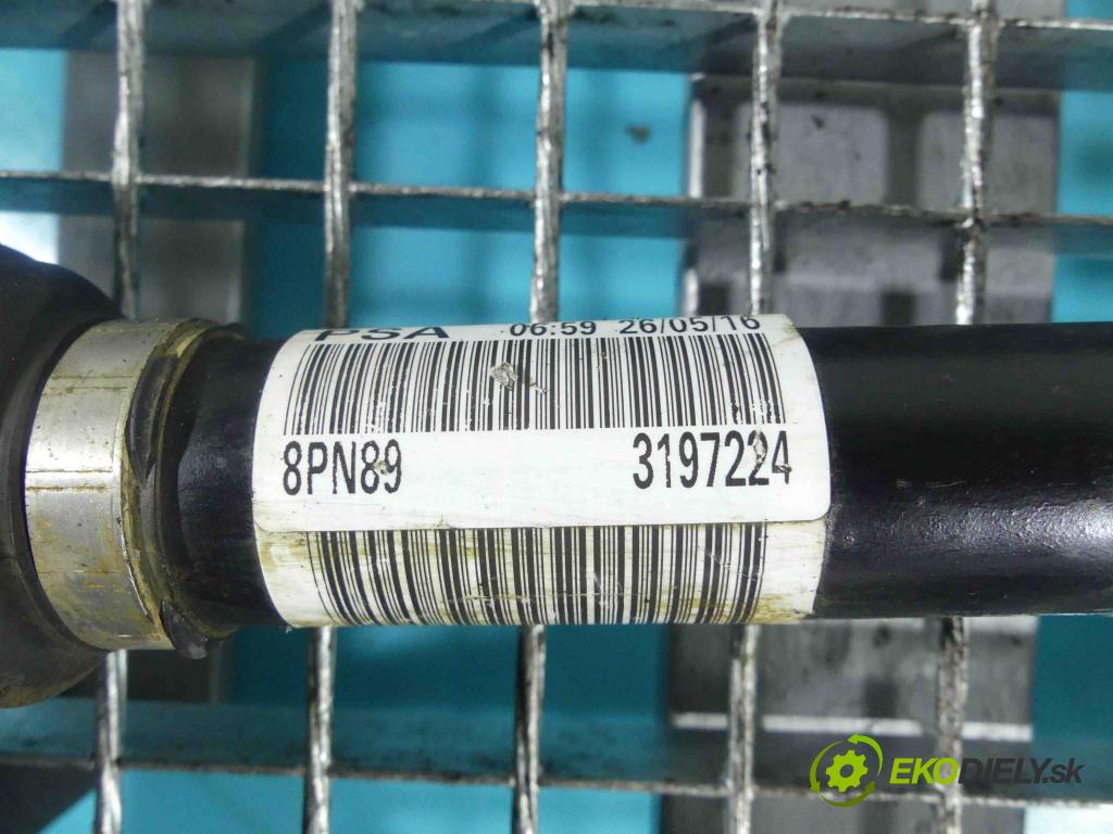 Citroen C4 Cactus 2014-2020 1.2 Tech: 82 HP manual 60 kW 1199 cm3 5- poloos pravé 9677476680 (Poloosy)