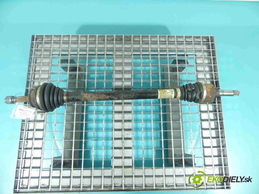 Citroen C4 Cactus 2014-2020 1.2 Tech: 82 HP manual 60 kW 1199 cm3 5- poloos pravé 9677476680 (Poloosy)