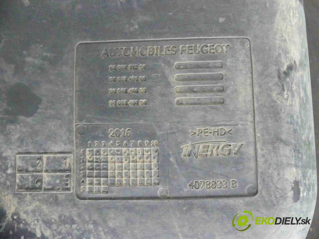 Citroen C4 Cactus 2014-2020 1.2 Tech: 82 HP manual 60 kW 1199 cm3 5- Nádrž: palivo 9805838680 (Nádrže)