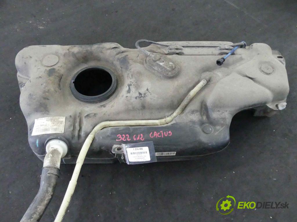 Citroen C4 Cactus 2014-2020 1.2 Tech: 82 HP manual 60 kW 1199 cm3 5- Nádrž: palivo 9805838680 (Nádrže)