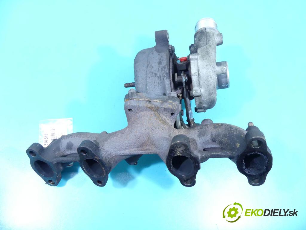 Audi A4 B5 1994-2001 1.9 tdi 90 HP manual 66 kW 1896 cm3 4- turbodúchadlo, turbo 454231-4 (Turbodúchadlá (kompletné))