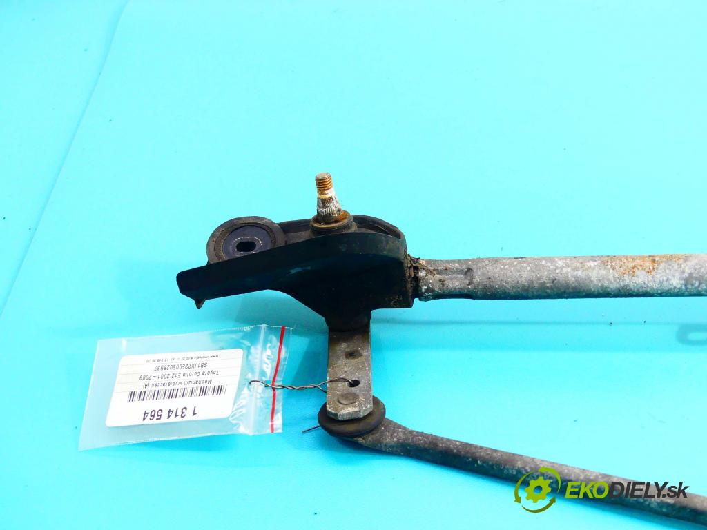 Toyota Corolla E12 2001-2009 2.0 D4D 90 hp manual 66 kW 1995 cm3 3- mechanismus stěračů