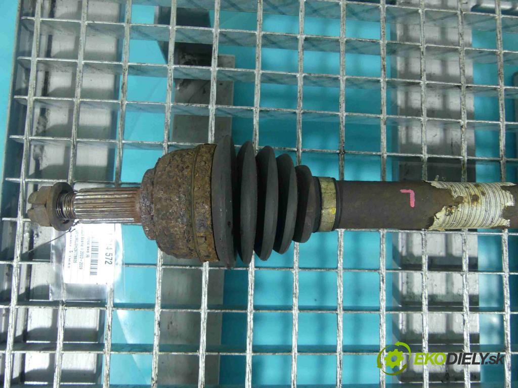 Renault Scenic II 2003-2009 1.6 16v 113 HP manual 83 kW 1598 cm3 5- poloos ľavé  (Poloosy)