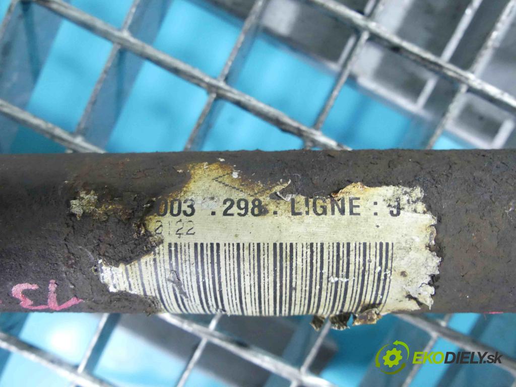 Renault Scenic II 2003-2009 1.6 16v 113 HP manual 83 kW 1598 cm3 5- poloos ľavé  (Poloosy)