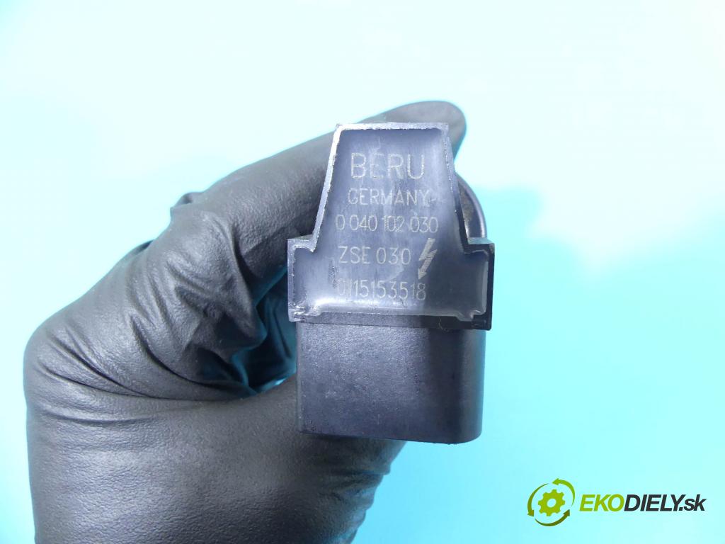 Seat Ibiza IV 6J 2008-2017 1.4 16V 86 HP manual 63 kW 1390 cm3 3- cievka zapaľovacia 0040102030 (Zapaľovacie cievky, moduly)