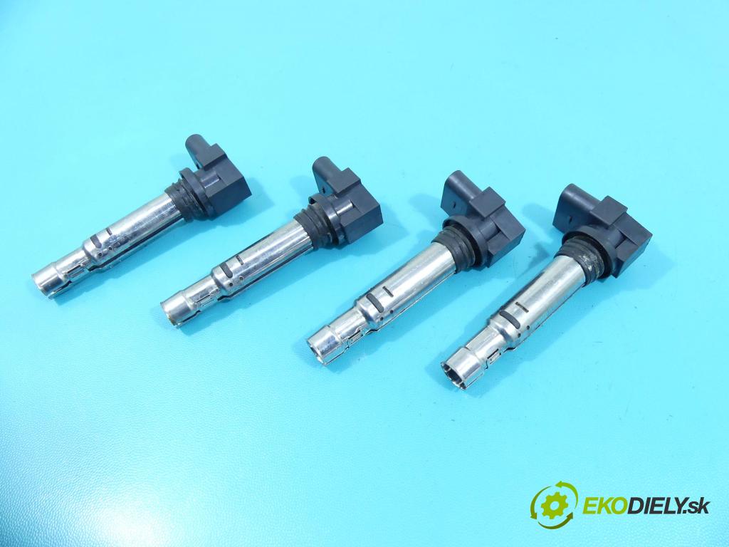 Seat Ibiza IV 6J 2008-2017 1.4 16V 86 HP manual 63 kW 1390 cm3 3- cievka zapaľovacia 0040102030 (Zapaľovacie cievky, moduly)