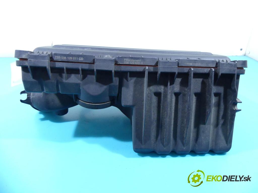 Seat Ibiza IV 6J 2008-2017 1.4 16V 86 HP manual 63 kW 1390 cm3 3- obal filtra vzduchu 036129620H (Obaly filtrov vzduchu)